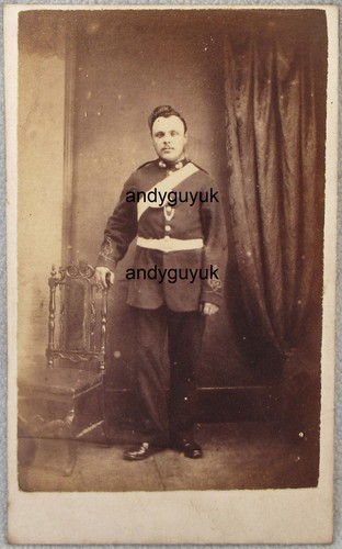 Cdv militär soldat - cdv,